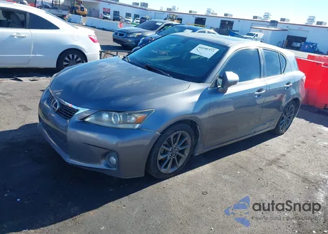 2013 Lexus Ct 200H z USA, uszkodzony, nr VIN JTHKD5BH3D2137035